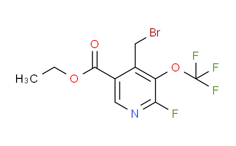 AM162195 | 1806183-78-7 | Ethyl 4-(bromomethyl)-2-fluoro-3-(trifluoromethoxy)pyridine-5-carboxylate