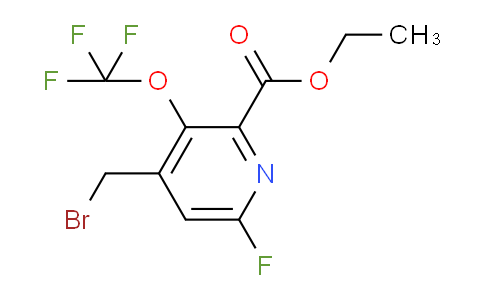 AM162196 | 1804643-48-8 | Ethyl 4-(bromomethyl)-6-fluoro-3-(trifluoromethoxy)pyridine-2-carboxylate