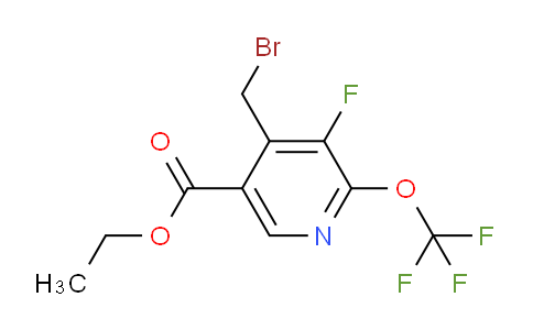 AM162198 | 1804756-31-7 | Ethyl 4-(bromomethyl)-3-fluoro-2-(trifluoromethoxy)pyridine-5-carboxylate