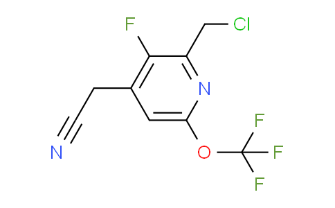 AM162214 | 1804750-07-9 | 2-(Chloromethyl)-3-fluoro-6-(trifluoromethoxy)pyridine-4-acetonitrile