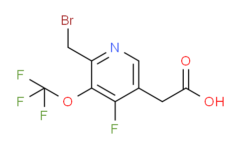 AM162215 | 1804819-16-6 | 2-(Bromomethyl)-4-fluoro-3-(trifluoromethoxy)pyridine-5-acetic acid