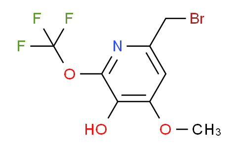 AM162216 | 1803695-17-1 | 6-(Bromomethyl)-3-hydroxy-4-methoxy-2-(trifluoromethoxy)pyridine