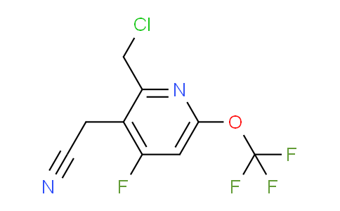 AM162217 | 1804332-21-5 | 2-(Chloromethyl)-4-fluoro-6-(trifluoromethoxy)pyridine-3-acetonitrile