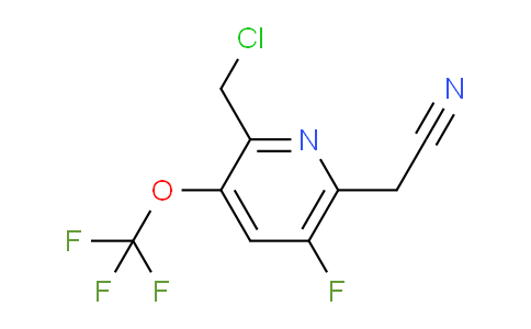 AM162220 | 1806742-84-6 | 2-(Chloromethyl)-5-fluoro-3-(trifluoromethoxy)pyridine-6-acetonitrile