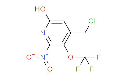 4-(Chloromethyl)-6-hydroxy-2-nitro-3-(trifluoromethoxy)pyridine