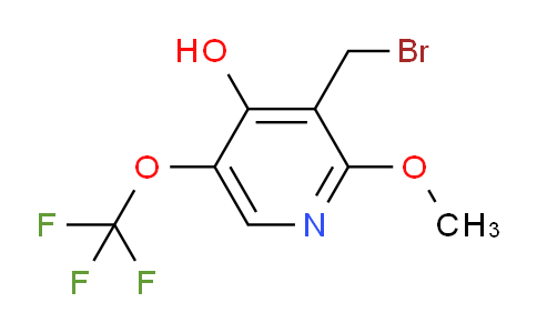 3-(Bromomethyl)-4-hydroxy-2-methoxy-5-(trifluoromethoxy)pyridine