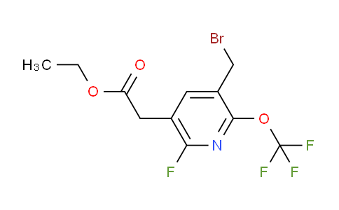 AM162233 | 1803944-12-8 | Ethyl 3-(bromomethyl)-6-fluoro-2-(trifluoromethoxy)pyridine-5-acetate