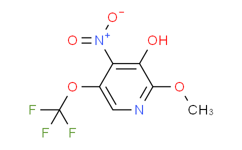 3-Hydroxy-2-methoxy-4-nitro-5-(trifluoromethoxy)pyridine