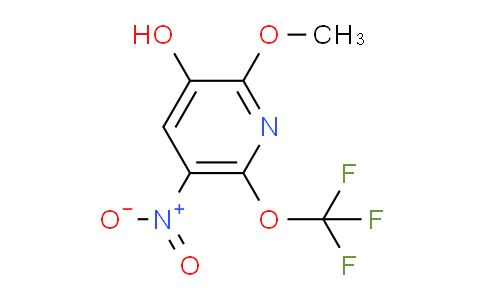 3-Hydroxy-2-methoxy-5-nitro-6-(trifluoromethoxy)pyridine
