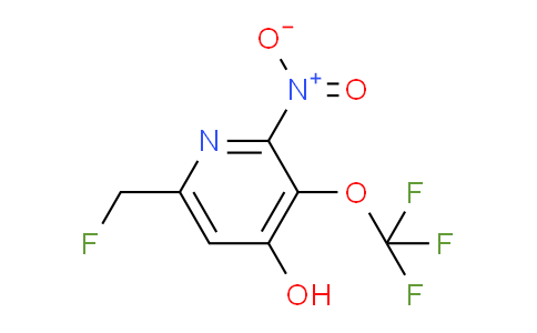 6-(Fluoromethyl)-4-hydroxy-2-nitro-3-(trifluoromethoxy)pyridine