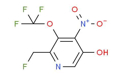 2-(Fluoromethyl)-5-hydroxy-4-nitro-3-(trifluoromethoxy)pyridine