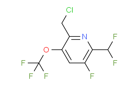 AM162253 | 1806719-88-9 | 2-(Chloromethyl)-6-(difluoromethyl)-5-fluoro-3-(trifluoromethoxy)pyridine