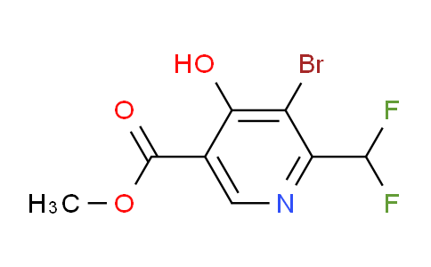 AM16226 | 1806910-24-6 | Methyl 3-bromo-2-(difluoromethyl)-4-hydroxypyridine-5-carboxylate
