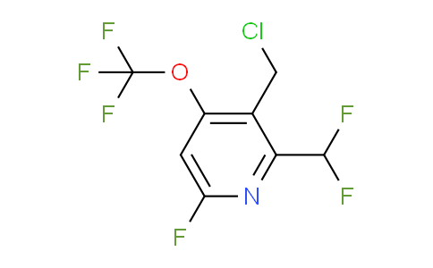 AM162260 | 1806719-89-0 | 3-(Chloromethyl)-2-(difluoromethyl)-6-fluoro-4-(trifluoromethoxy)pyridine