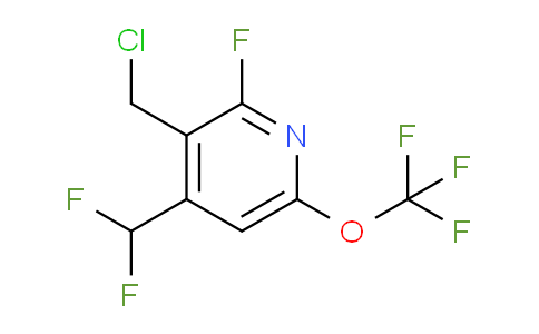 AM162262 | 1804807-70-2 | 3-(Chloromethyl)-4-(difluoromethyl)-2-fluoro-6-(trifluoromethoxy)pyridine