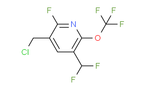 AM162268 | 1806152-64-6 | 3-(Chloromethyl)-5-(difluoromethyl)-2-fluoro-6-(trifluoromethoxy)pyridine