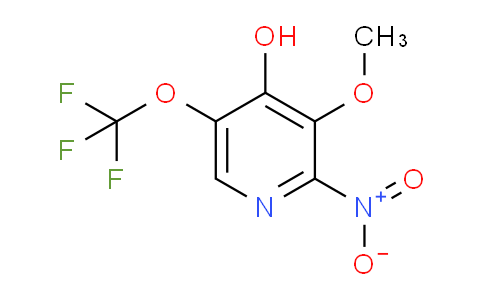 4-Hydroxy-3-methoxy-2-nitro-5-(trifluoromethoxy)pyridine