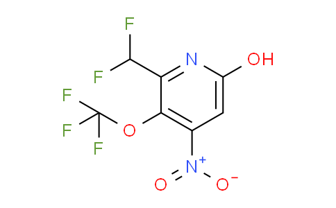 2-(Difluoromethyl)-6-hydroxy-4-nitro-3-(trifluoromethoxy)pyridine