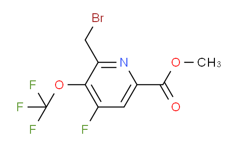 AM162276 | 1804317-05-2 | Methyl 2-(bromomethyl)-4-fluoro-3-(trifluoromethoxy)pyridine-6-carboxylate