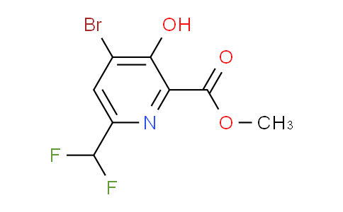 AM16228 | 1804653-44-8 | Methyl 4-bromo-6-(difluoromethyl)-3-hydroxypyridine-2-carboxylate