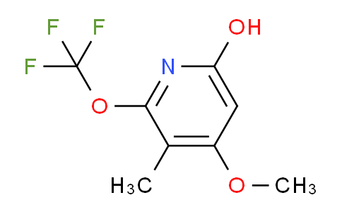 6-Hydroxy-4-methoxy-3-methyl-2-(trifluoromethoxy)pyridine