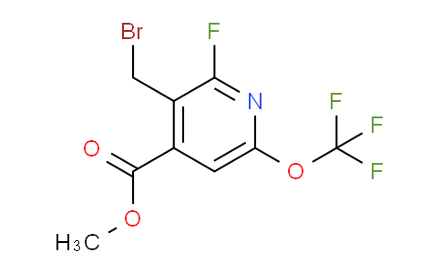 AM162294 | 1804307-58-1 | Methyl 3-(bromomethyl)-2-fluoro-6-(trifluoromethoxy)pyridine-4-carboxylate