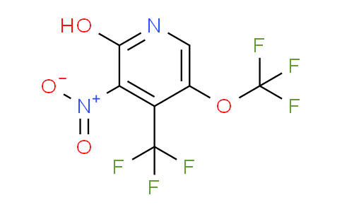 2-Hydroxy-3-nitro-5-(trifluoromethoxy)-4-(trifluoromethyl)pyridine