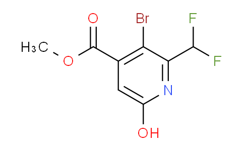 AM16230 | 1806867-46-8 | Methyl 3-bromo-2-(difluoromethyl)-6-hydroxypyridine-4-carboxylate