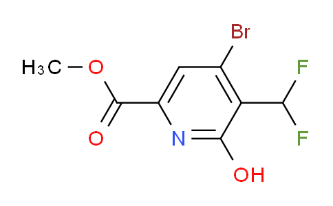 AM16231 | 1806857-80-6 | Methyl 4-bromo-3-(difluoromethyl)-2-hydroxypyridine-6-carboxylate