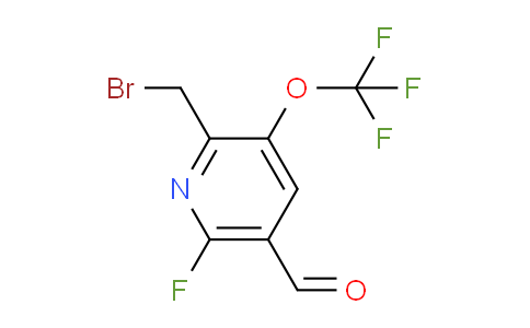 AM162310 | 1804320-76-0 | 2-(Bromomethyl)-6-fluoro-3-(trifluoromethoxy)pyridine-5-carboxaldehyde