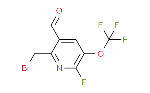 AM162312 | 1806259-28-8 | 2-(Bromomethyl)-6-fluoro-5-(trifluoromethoxy)pyridine-3-carboxaldehyde