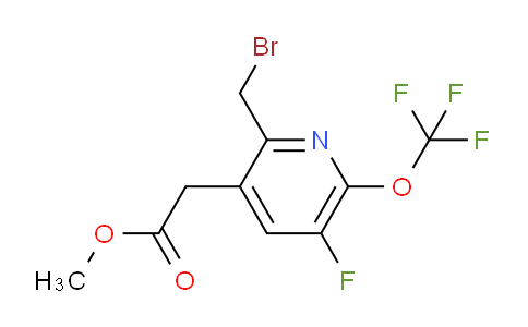 AM162313 | 1804308-30-2 | Methyl 2-(bromomethyl)-5-fluoro-6-(trifluoromethoxy)pyridine-3-acetate