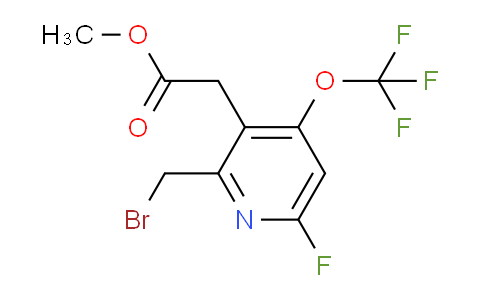 AM162315 | 1804819-59-7 | Methyl 2-(bromomethyl)-6-fluoro-4-(trifluoromethoxy)pyridine-3-acetate