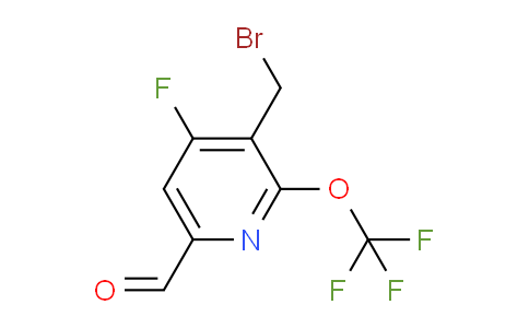 AM162318 | 1804480-03-2 | 3-(Bromomethyl)-4-fluoro-2-(trifluoromethoxy)pyridine-6-carboxaldehyde