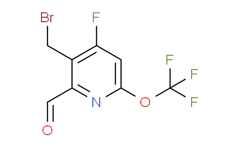 AM162319 | 1804316-59-3 | 3-(Bromomethyl)-4-fluoro-6-(trifluoromethoxy)pyridine-2-carboxaldehyde