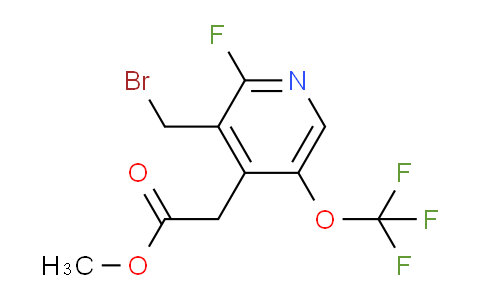 AM162322 | 1804308-37-9 | Methyl 3-(bromomethyl)-2-fluoro-5-(trifluoromethoxy)pyridine-4-acetate
