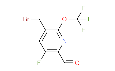 AM162323 | 1804754-69-5 | 3-(Bromomethyl)-5-fluoro-2-(trifluoromethoxy)pyridine-6-carboxaldehyde