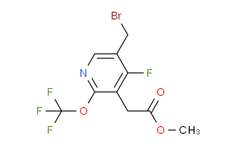 AM162326 | 1803703-85-6 | Methyl 5-(bromomethyl)-4-fluoro-2-(trifluoromethoxy)pyridine-3-acetate