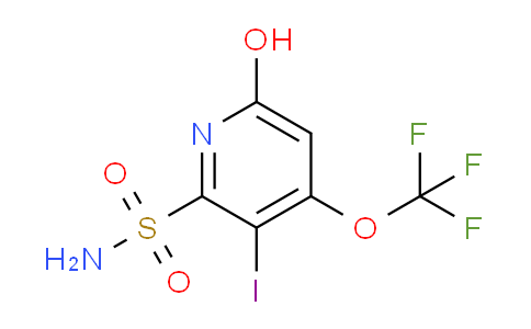 6-Hydroxy-3-iodo-4-(trifluoromethoxy)pyridine-2-sulfonamide