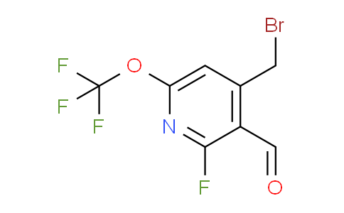 AM162328 | 1805967-47-8 | 4-(Bromomethyl)-2-fluoro-6-(trifluoromethoxy)pyridine-3-carboxaldehyde