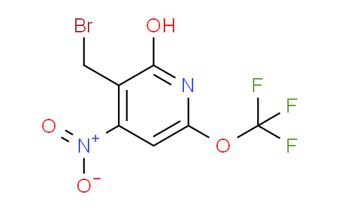3-(Bromomethyl)-2-hydroxy-4-nitro-6-(trifluoromethoxy)pyridine