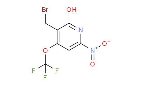 3-(Bromomethyl)-2-hydroxy-6-nitro-4-(trifluoromethoxy)pyridine