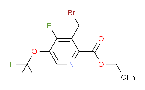 AM162338 | 1804756-07-7 | Ethyl 3-(bromomethyl)-4-fluoro-5-(trifluoromethoxy)pyridine-2-carboxylate