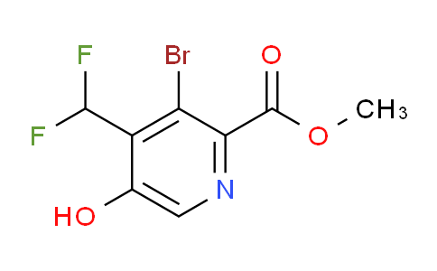 AM16234 | 1805347-58-3 | Methyl 3-bromo-4-(difluoromethyl)-5-hydroxypyridine-2-carboxylate