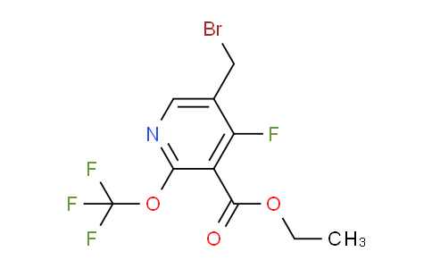 AM162340 | 1804748-72-8 | Ethyl 5-(bromomethyl)-4-fluoro-2-(trifluoromethoxy)pyridine-3-carboxylate