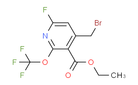 AM162342 | 1804317-42-7 | Ethyl 4-(bromomethyl)-6-fluoro-2-(trifluoromethoxy)pyridine-3-carboxylate