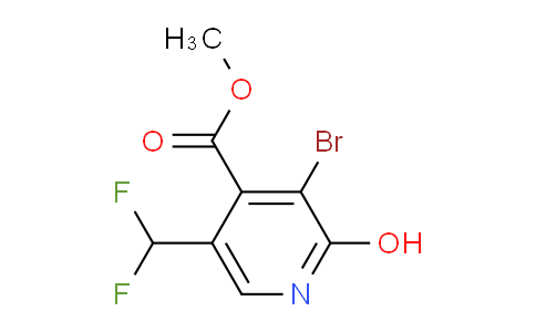 AM16235 | 1807010-22-5 | Methyl 3-bromo-5-(difluoromethyl)-2-hydroxypyridine-4-carboxylate