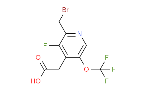 AM162357 | 1804307-95-6 | 2-(Bromomethyl)-3-fluoro-5-(trifluoromethoxy)pyridine-4-acetic acid