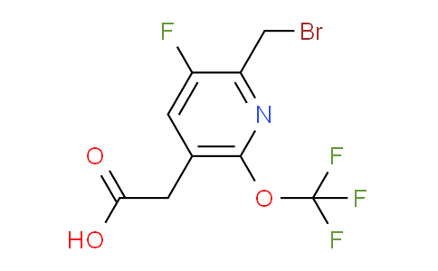 AM162359 | 1804747-17-8 | 2-(Bromomethyl)-3-fluoro-6-(trifluoromethoxy)pyridine-5-acetic acid