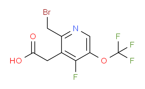 AM162360 | 1806014-91-4 | 2-(Bromomethyl)-4-fluoro-5-(trifluoromethoxy)pyridine-3-acetic acid